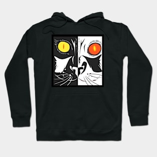 Cat t-shirt Hoodie